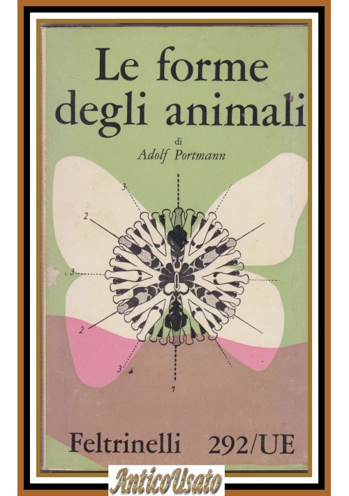 LE FORME DEGLI ANIMALI di Adolf Portamann 1960 Feltrinelli Editore Libro